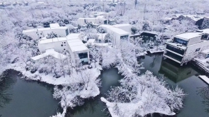 迎着大雪，我们在绝美胜境中开工啦