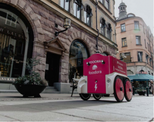 TERAKI 和 Foodora 将自动送货带到斯德哥尔摩