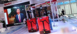 关注有礼！工业革命新动脉，三一智慧物流AGV