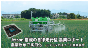 Regumin农业机器人搭载“NVIDIA Jetson AGX Xavier”实现高精度自动驾驶