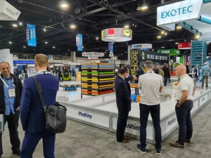 牧星智能携最新货到人智能仓储方案闪亮现身MODEX