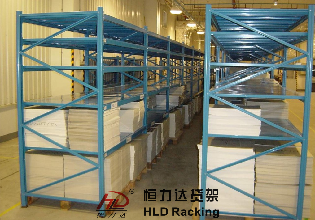 轻中型搁板式货架-轻型货架-仓储货架-广州恒力达
