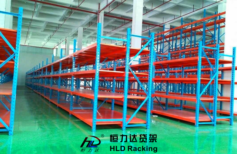 轻中型搁板式货架-轻型货架-仓储货架-广州恒力达
