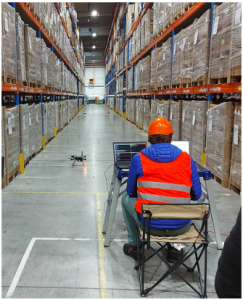 斯洛伐克GEFCO物流公司测试仓库无人机