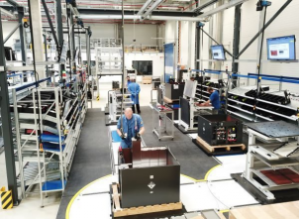 凯傲叉车锂电池厂新增第二条生产线，年产能可达3万个