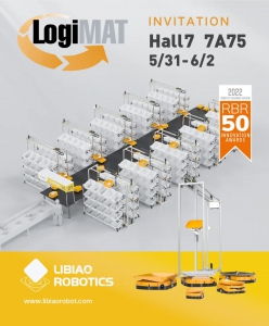 [展会邀请函]　立镖诚邀您莅临LogiMAT 2022德国物流展