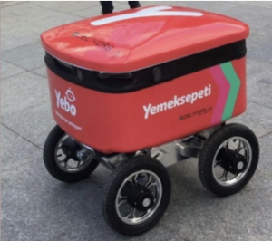 YEMEKSEPETİ 开始对其自主机器人进行测试