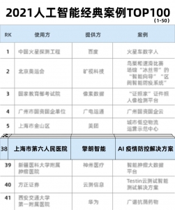 科技抗疫先锋，擎朗消毒机器人成功入选2021人工智能经典案例TOP50