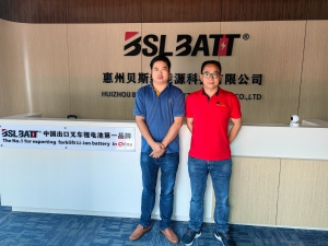 中叉网走访中国出口叉车锂电池第一品牌贝斯新能源 