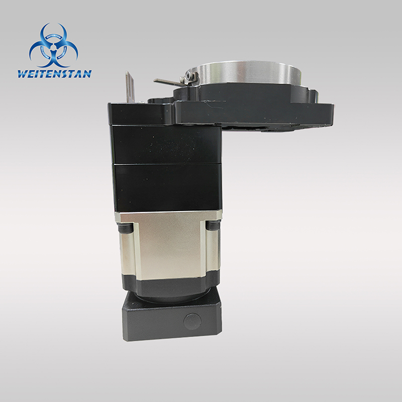 东莞富宝威腾斯坦WHT-60R-10-ST型号伺服行星齿轮减速机替换凸轮分割器中空旋转平台