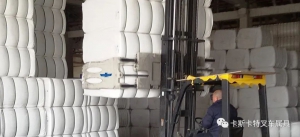 卡斯卡特叉车属具在纺织行业的应用