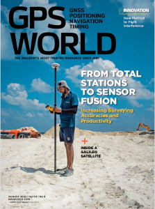 司南导航N3惯导RTK登上《GPS World 》封面