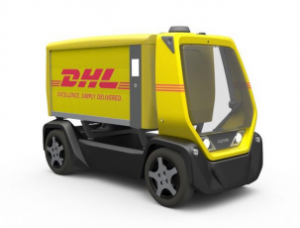 DHL 开始试运行 Cleveron 的自动送货车