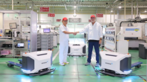 日本汽车零部件制造商的以色列自主机器人