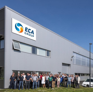 ECA 集团亮相2022 法国运输与物流展推出多款户外AMR解决方案