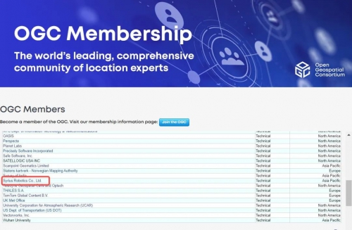 第二家中国企业！Syrius炬星成为OGC Technical级会员，深度参与国际地理空间信息标准制定