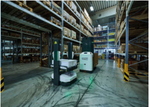 利勃海尔矿业使用 Knapp 的拣选和存储系统