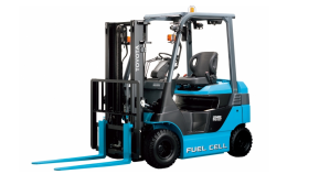 丰田氢燃料电池叉车在日本东京都果蔬市场试运行