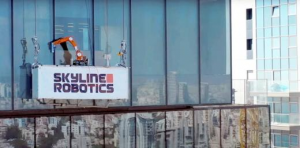 以色列Skyline Robotics 开发了世界上第一个高层窗户清洁机器人