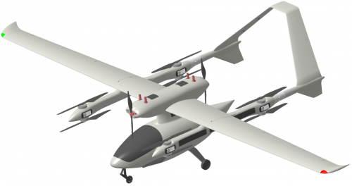 新品速递 || 150kg级白鹳垂直起降固定翼无人机平台