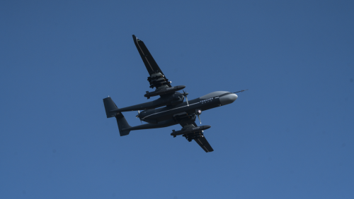 双尾蝎A压轴飞行表演 第十四届中国航展闭幕