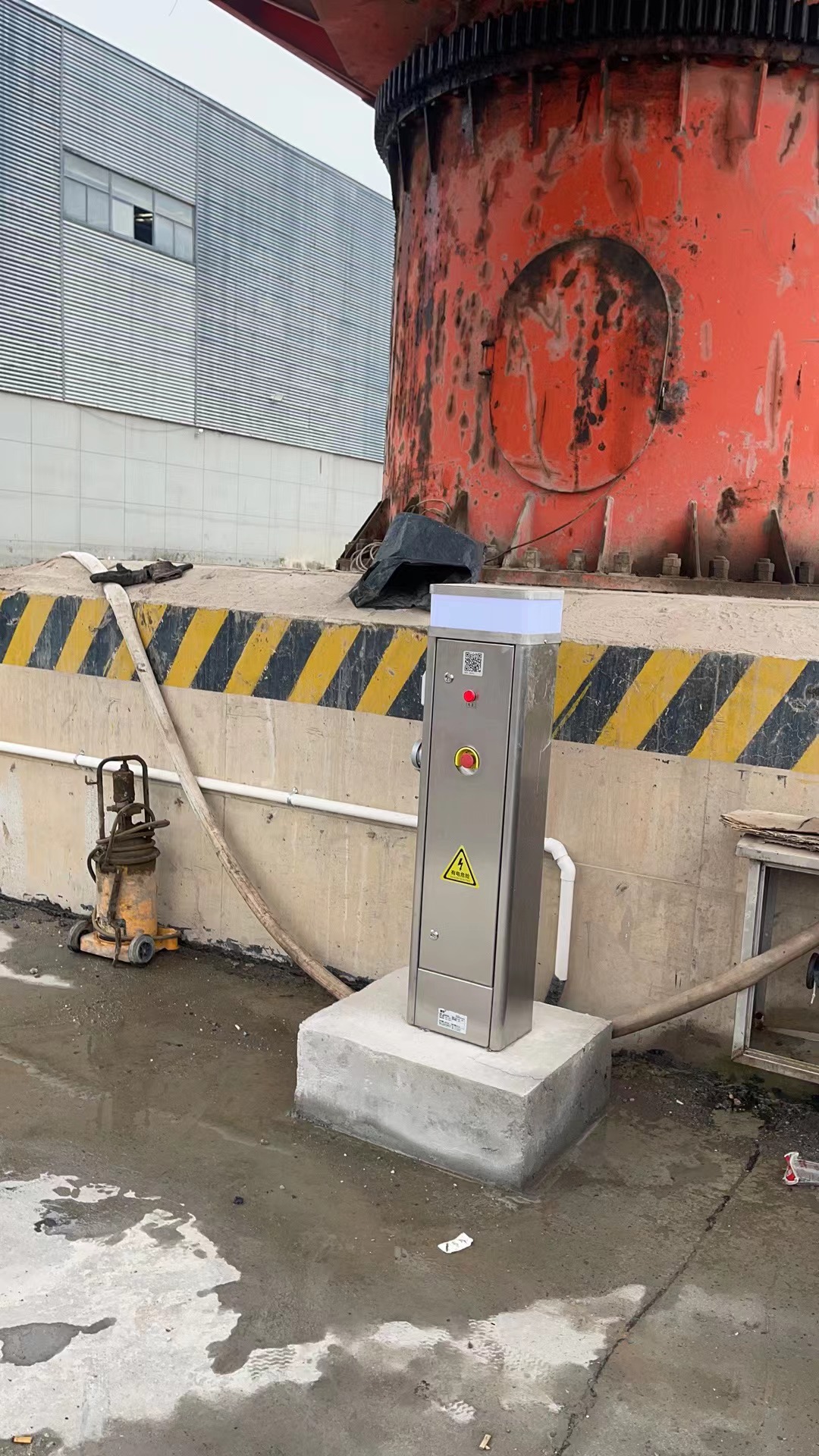 指印智能水电桩 船用岸电箱  低压岸电