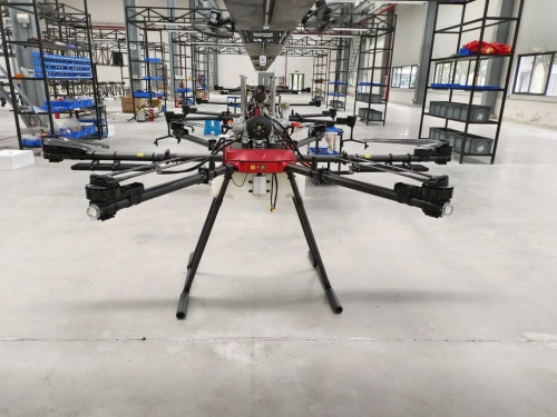 全球载荷最大油电混动多旋翼无人机太仓下线 载荷可达60公斤