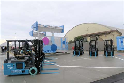 PDC Machines 在日本启用叉车加氢系统