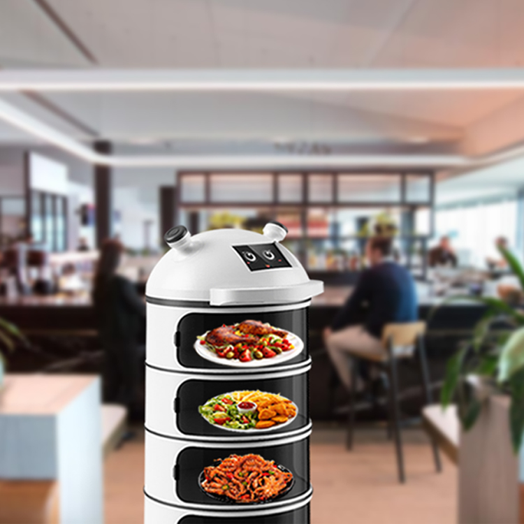 送餐机器人自动避障堂宝