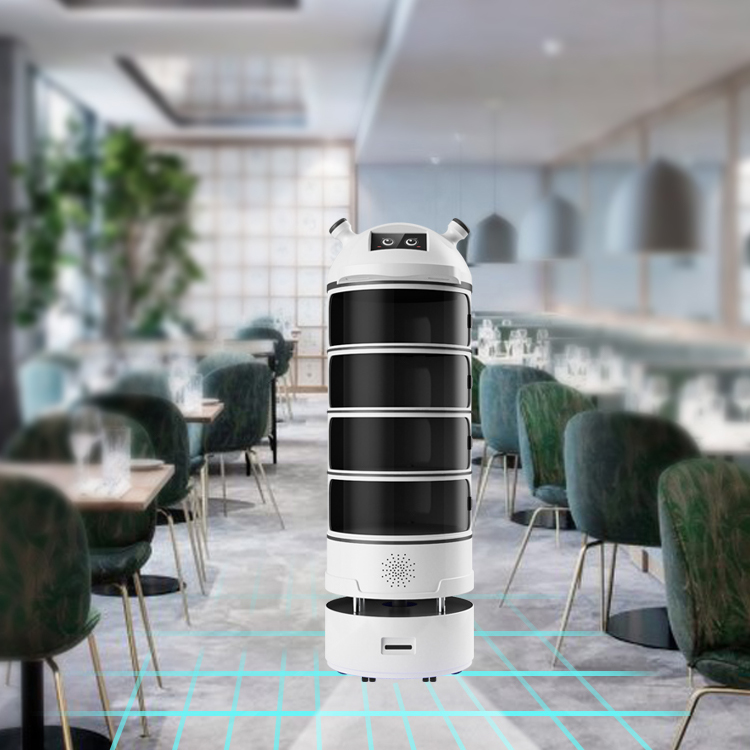 送餐机器人自动避障堂宝