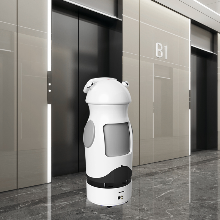多功能迎宾配送机器人一机多用