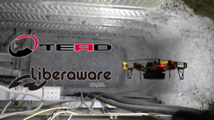 TEAD利用Liberaware公司开发的窄空间无人机IBIS推出了检查服务