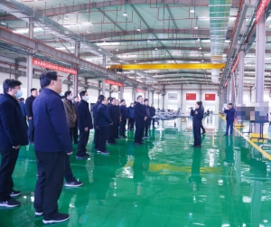 芜湖市领导调研海鹰航空公司芜湖分公司