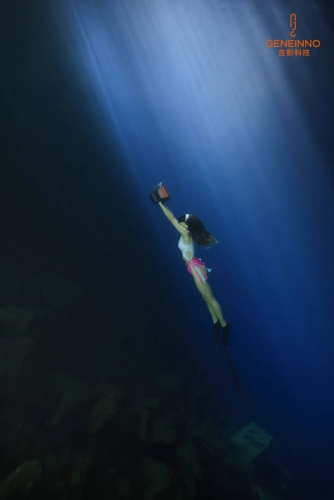 白龙洞潜水，吉影科技水中飞行器S1带你“限定追光” ！！