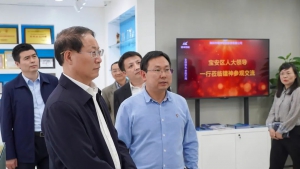 宝安区人大领导莅临镭神智能指导工作，送来关怀与温暖