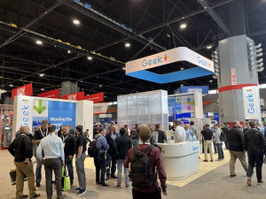 Promat 2023展会上的内部物流移动机器人中国军团