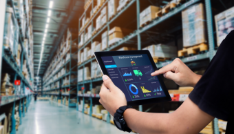 Gather AI 在 ProMat 上仓库盘点无人机