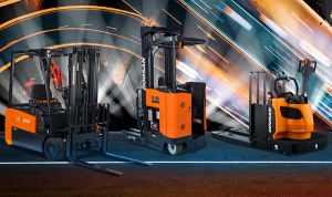 斗山产业车辆携手科尔摩根合作开发自动叉车