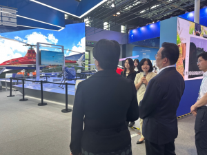 航景创新精彩亮相2023中关村论坛，展示智能化无人灭火机