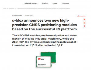 赫星Here导航家族再添“猛将”！Here4与U-blox芯片同步上市！