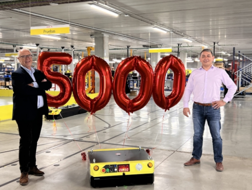 Kivnon 已在 20 个国家安装了 5000 台移动机器人