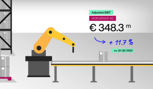 2023年上半年凯傲集团营业额增至 56.17 亿欧元