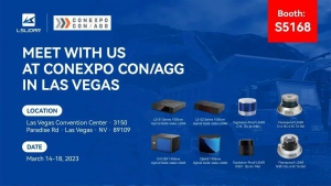 邀请函|镭神智能登陆美国拉斯维加斯工程机械展览会 CONEXPO-CON AGG