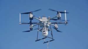 羚控科技系留无人机，17节速度随船飞行，圆满完成高空长时监测任务