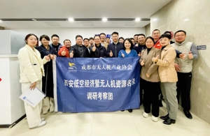 成都市无人机产业协会会长李永光一行到访羚控科技