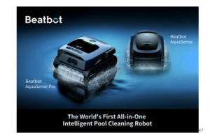 Beatbot在 CES 2024 上推出全球首款一体化智能泳池清洁机器人引起轰动
