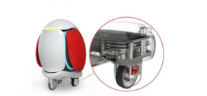 NSK开发用于服务机器人的主动转向驱动装置