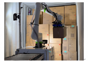 Anyware 机器人推出用于集装箱和卡车卸载货物的 Pixmo 机器人