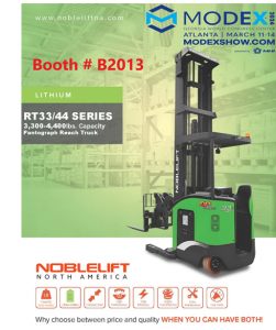 诺力将参展 MODEX 2024