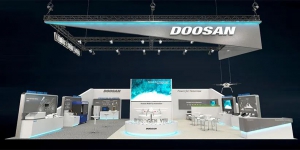 斗山在韩国第八届无人机展中展出多款燃料电池及无人机应用